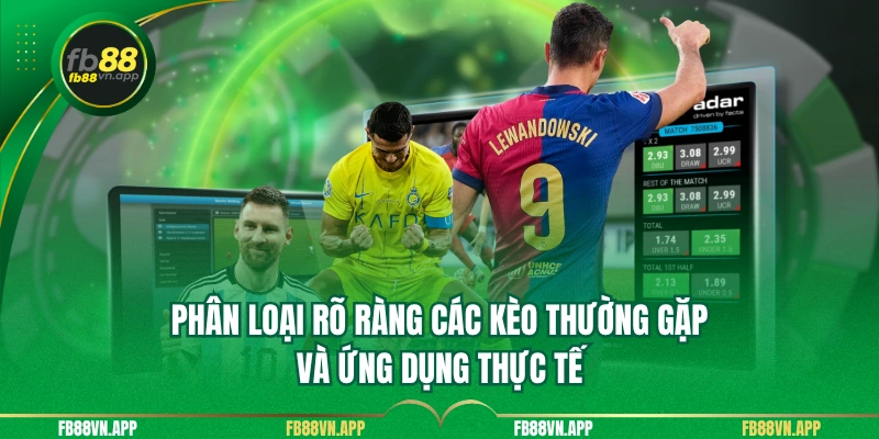 Kèo Malaysia Fb88 Cập Nhật Tỷ Lệ Nhanh Và Chính Xác 3 Phân loại rõ ràng các kèo thường gặp và ứng dụng thực tế